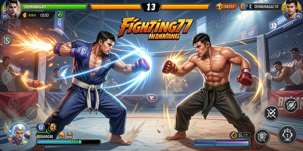Gameplay seru dan menegangkan dalam DEWANAGA77.