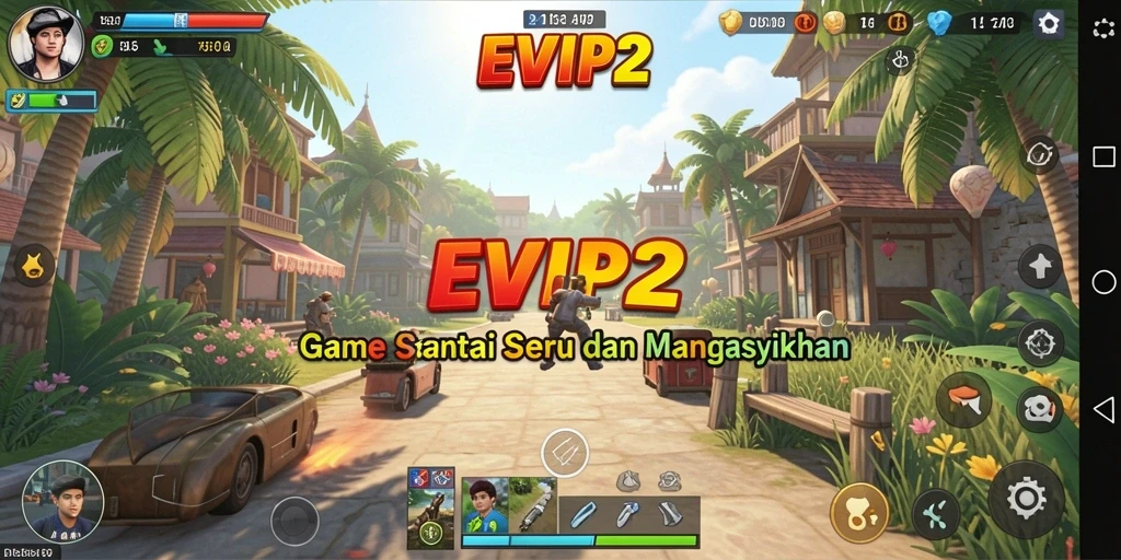 Tangkapan layar gameplay <strong>EVIP2</strong> yang menyenangkan dan seru.
