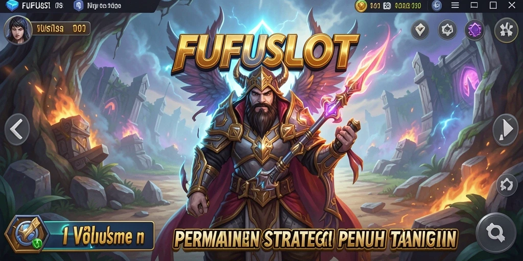 Tampilan gameplay menarik dari FUFUSLOT yang menampilkan strategi dan taktik.