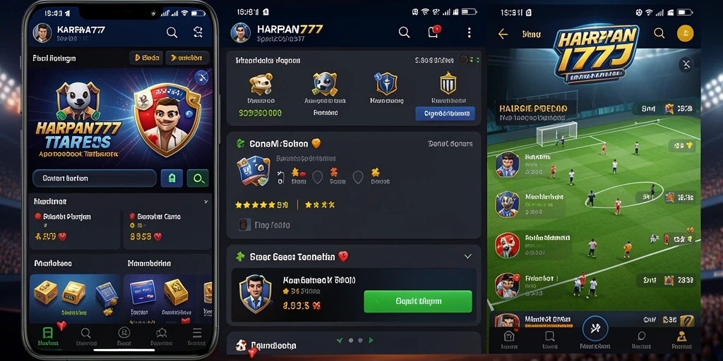 Screenshot utama HARAPAN777 menunjukkan momen taruhan yang seru.