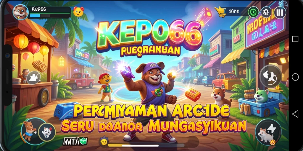 Tangkapan layar KEPO66 menunjukkan momen seru gameplay Arcade.