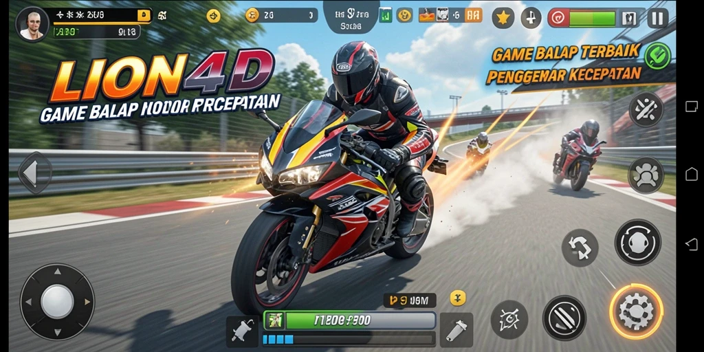 Gameplay LION4D yang menegangkan dengan visual mendebarkan.