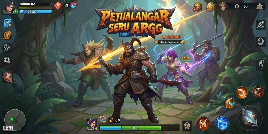 Gameplay seru LK21 dengan aksi pertarungan yang mendebarkan.