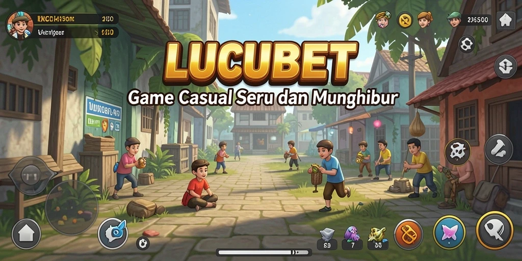 Tampilan gameplay seru dari LUCUBET yang menghibur.