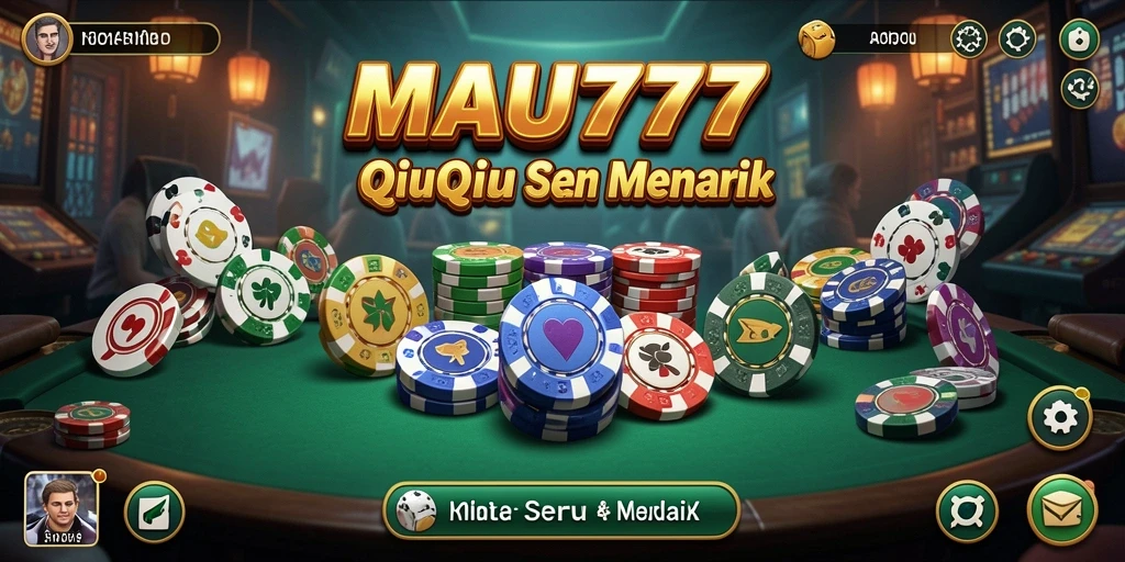 Tampilan gameplay QiuQiu yang seru dan menantang di MAU777.