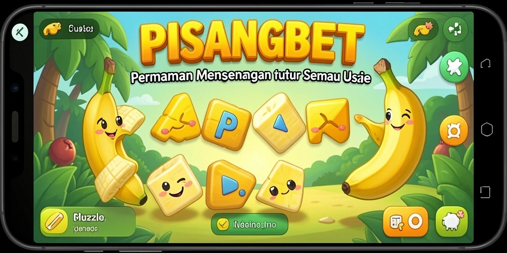 Tampilan gameplay seru dan penuh warna dari PISANGBET.